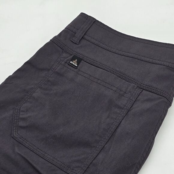 prAna Stretch Zion Cargo Shorts Men's M Dark Gray Flat Front M3STRE110 - Picture 1 of 9